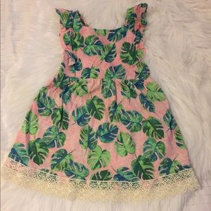 Baby Zara size 3/4 tropical print dress